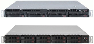 1U Rack Mount Servers - Dual Processor - Intel & AMD Platforms